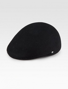 Classic wool felt cap finished with a signature logo side detail.WoolDry cleanImported