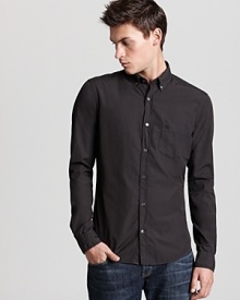 Reach for this handsome button-down from Burberry Brit for a modern design you can wear wherever.