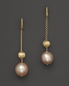 A gleaming mix of pink pearls and textured 18K yellow gold from Marco Bicego. Exclusive to Bloomingdale's.