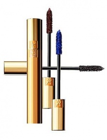 Specially formulated mascara creates a false lash effect and an intense look in a single stroke. The secret is in the triple-film complex: coating film for intensity, conditioning film for curve, and fixing film for long-lasting effectiveness. Brush applicator has nylon fibers of varying diameters to enhance volume. Imported. 