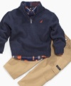 The perfect preppy look is in this three-piece set from Nautica.