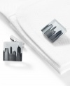 Don't lose your sense of city style with these cufflinks detailed with an urban skyline from Kenneth Cole New York.