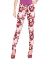 An allover floral print makes these Else Jeans skinny jeans a fashion-forward pick for fall!