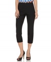 Try Style&co.'s capris for a fresh look! The comfort waistband features internal elastic stretch for a great feel.