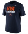 Catch this training shirt by Nike featuring the Virginia Cavaliers and score the winning goal!