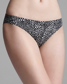 Boldly printed bikini briefs from Calvin Klein Underwear. Style #F3499