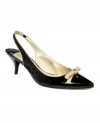 Channel your inner Holly Golightly with these sleek kitten-heeled Violette pumps from Ivanka Trump.