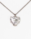 Does your heart desire Juicy Couture? This sparkling pendant necklace will be love at first sight.