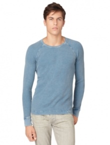 Add this Calvin Klein Jeans triblend thermal to winter wardrobe and get layered up in style.