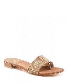 Stuart Weitzman Flat Sandals - Studdenly Thong