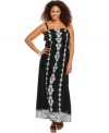 Featuring a ruffled front, Style&co.'s sleeveless plus size maxi dress is a must-have for your summer line-up!