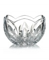 Decidedly vintage, this cut crystal bowl from Godinger's Serenade collection glistens with elegant Art Nouveau style.