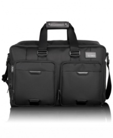 Move on! This durable, high-performance tote keeps you connected wherever you go by simplifying the way you carry-on and travel. With multiple interior & exterior pockets for electronics and accessories, plus a dedicated iPad pocket, this tote is the perfect trip tagalong. 5-year warranty.