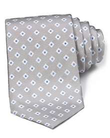 Canali Diamond and Dot Tie