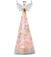 Light up the holiday season! A heartwarming angel figurine with dusty red and brilliant gold detailing is the perfect symbol of hope and prosperity in the face of a new year.