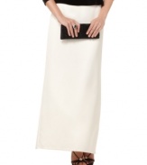 This satin skirt by Alex Evenings is a versatile piece to keep in your closet for special occasions. Pair it with different evening separates and shoes for an endless array of looks.