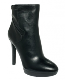 Own the night. Nine West's Izzabel booties make a big statement with a subtle approach when you're out on the town.