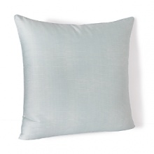 A light and lovely textured seafoam green breathes sweet dreams into this HUGO BOSS sham.