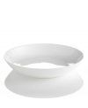 Set 5-star standards for your table with this sleek white bowl from Hotel Collection. Balancing a delicate look and exceptional durability, the translucent Bone China collection is designed to cater virtually any occasion.