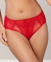 With luscious lace and a pretty cut, the Retro Chic brief by Wacoal has beautiful vintage-inspired style. Style #841186