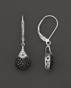 Badgley Mischka Black And White Diamond Pavé Earrings