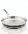 The key to a well-equipped kitchen rests in this versatile skillet, which expertly prepares omelets, pancakes, quesadillas and other favorites on an incredibly durable nonstick surface constructed from extra-strong aluminum sandwiched between two layers of stainless steel. Fast, even heat-up reduces hot spots and aids in excellent food release, making this skillet most popular in your space. Lifetime warranty.