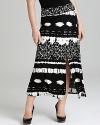 Karen Kane Plus Size Faraway Print Maxi Skirt