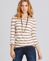 Soft Joie Tee - Brier Striped Boat Neck