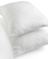 Cloud nine. Rest easy with this Cloud Foam pillow from Tempur-Pedic, featuring pressure-relieving comfort with a soft, yet supportive feel perfect for any type of sleeper. The pillow can be rolled and fluffed for personalized support.