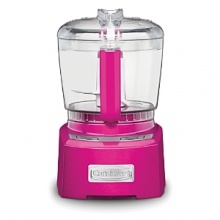 The Mini-Prep® Plus is a compact but powerful helper for prepping small amounts of food, from chopping herbs and mincing onions to grinding hard cheese and puréeing baby food.