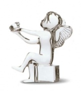 When offering your heart to your beloved, let this darling Baccarat cherub be your messenger. Made in France of solid crystal, it's the ultimate expression of love and romance.