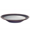 A true gem, the Amethyst gourmet bowl is simply glazed but boldly hued, in deep indigo and crisp white from Denby's collection of dinnerware. The dishes can embrace their luxe color alone or they can be paired with the playful dots of Amethyst Stone for a well-balanced and uniquely customized table setting.