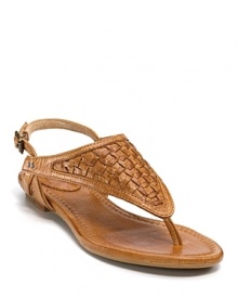 Classic and comfortable, the Madison flat sandals from Frye are a warm-weather must.