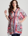 Johnny Was Collection Plus Size Bella Original Poncho