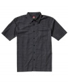 Get your weekend style all set with this plaid shirt from Quiksilver.