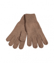 Sleek and ultra soft, Maison Martin Margielas cashmere gloves are the perfectly streamlined finished to your chic winter look - Ribbed cuffs - Team with modern tailored outerwear and slick leather accessories