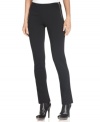 A ponte fabric gives these skinny petite pants from MICHAEL Michael Kors a flattering fit -- a perfect base for a variety of outfits!