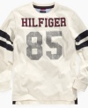 This Tommy Hilfiger football tee is sure to score him some major coolness points.