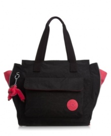 Packable and ready for work or play, this roomy tote from Kipling is an everyday essential. Made from durable nylon with sturdy straps and plenty of pockets, it's ideally sized for shopping trips or jaunts to the gym.