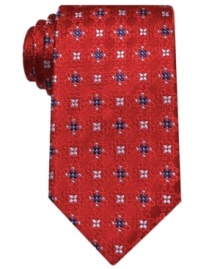 One to grow on. This floral-patterned tie from Countess Mara immediately brings your work wardrobe to life.