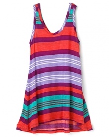 Color abounds in this easy-breezy towel-stripe top from Splendid Girl.