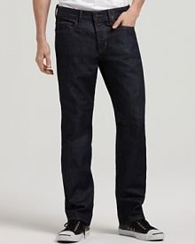 Hudson Phantom Straight Leg Jeans in Titanium Wash