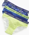 Cute and comfy, she'll love starting the day with these bikini briefs from Calvin Klein.