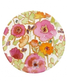 In an inspiring display of alluring watercolors, this coupe round platter offers a bright, contemporary addition to your table. Mix and match across the Lenox Floral Fusion dinnerware collection for a stunning presentation. Qualifies for Rebate