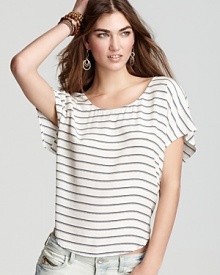 Joie Top - Agacia Mini Stripe