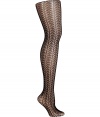 Decorated with allover crochet patterning, Fogals sheer stockings set an alluring foundation for polished looks - Sheer, comfortable stretch waistband, cotton gusset, invisible heel - Perfect for wearing with tailored separates or feminine cocktail dresses