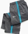 Keep him running. These comfortable OT sweatpants warm him up to help him perform at his peak.