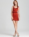 Twirl around in this satiny Alice + Olivia party dress to reveal an elegantly draped back for a tasteful hint of skin.