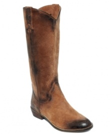 Kelsi Dagger's Frisco tall boots give you the cool, weathered look you've been looking for.