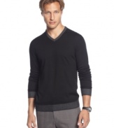 Layer-up this fall with this hip modern sweater from Sons Of Intrigue.